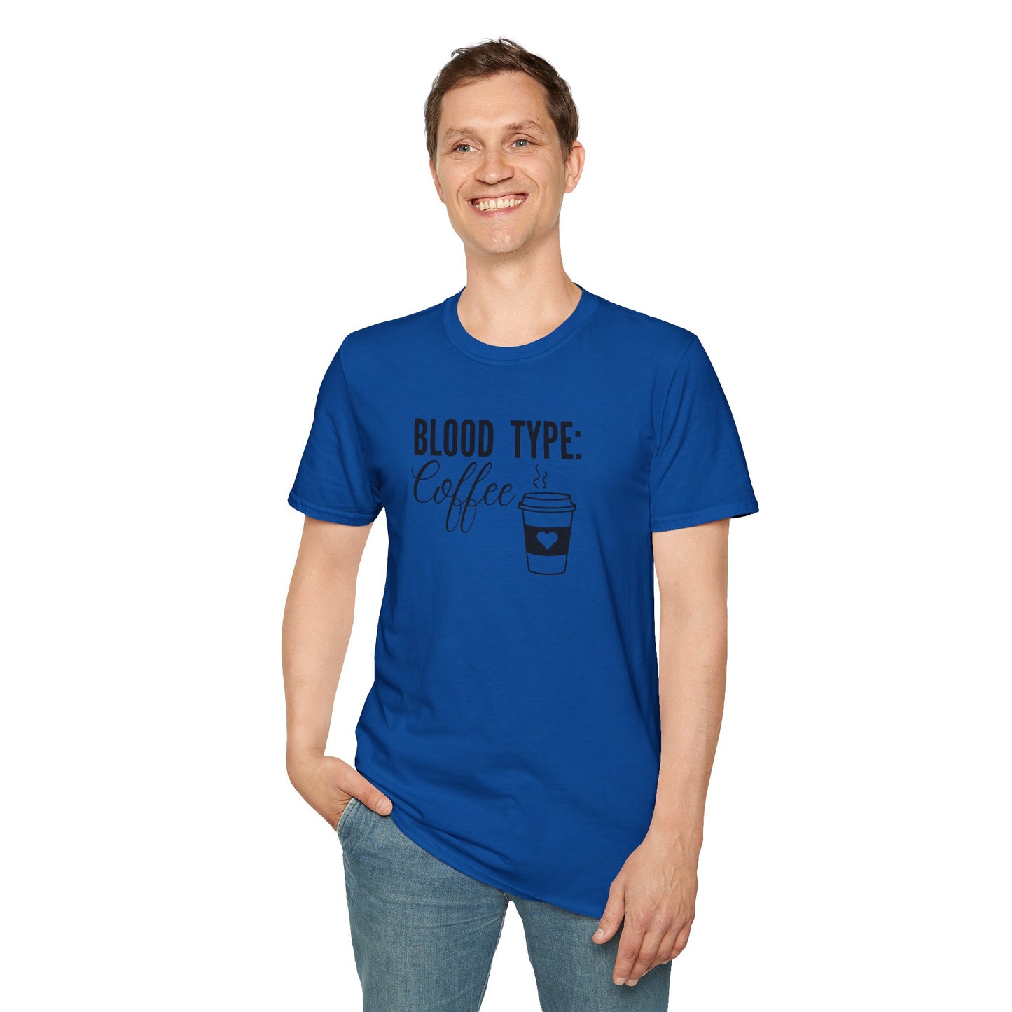 Blood Type Coffee T-Shirt