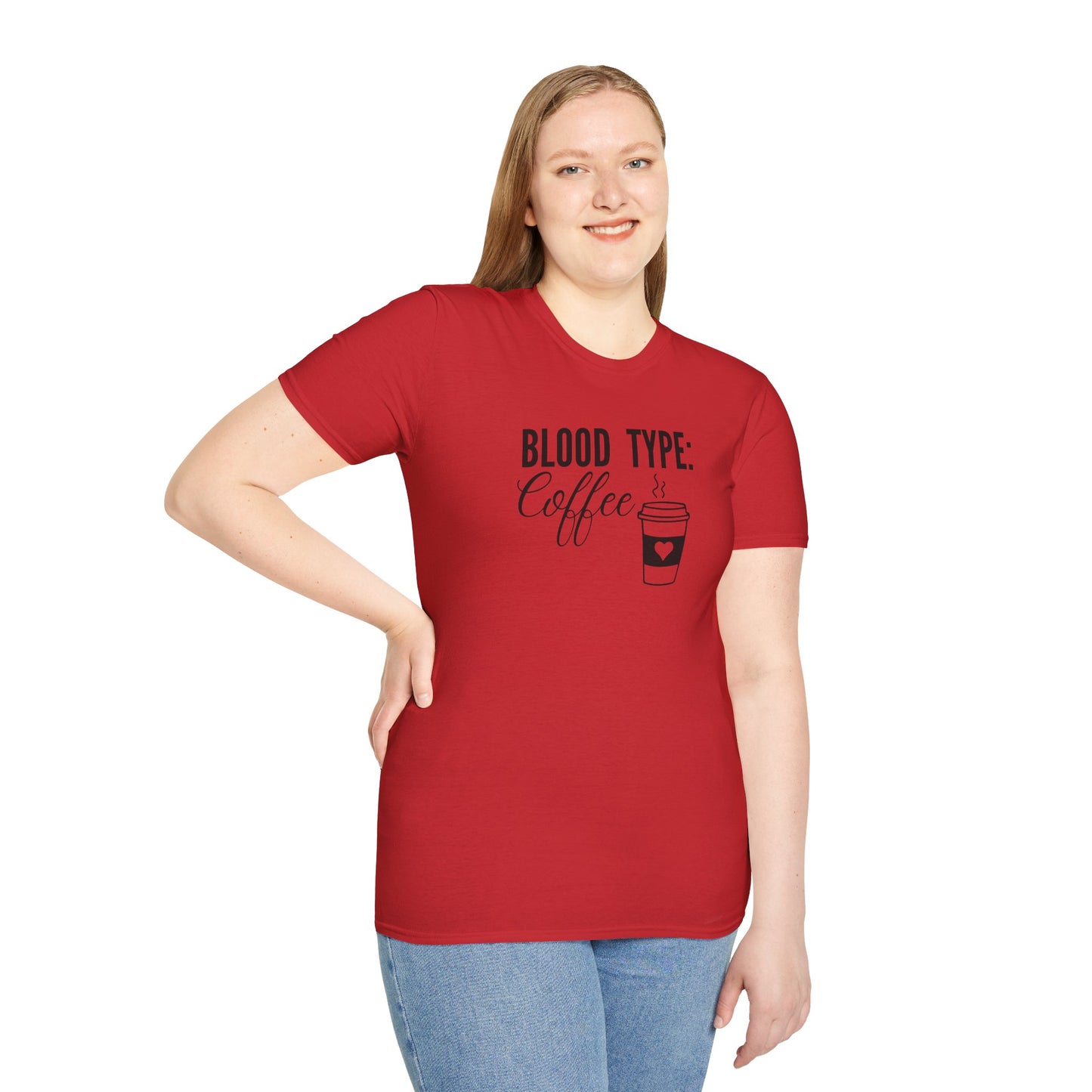 Blood Type Coffee T-Shirt