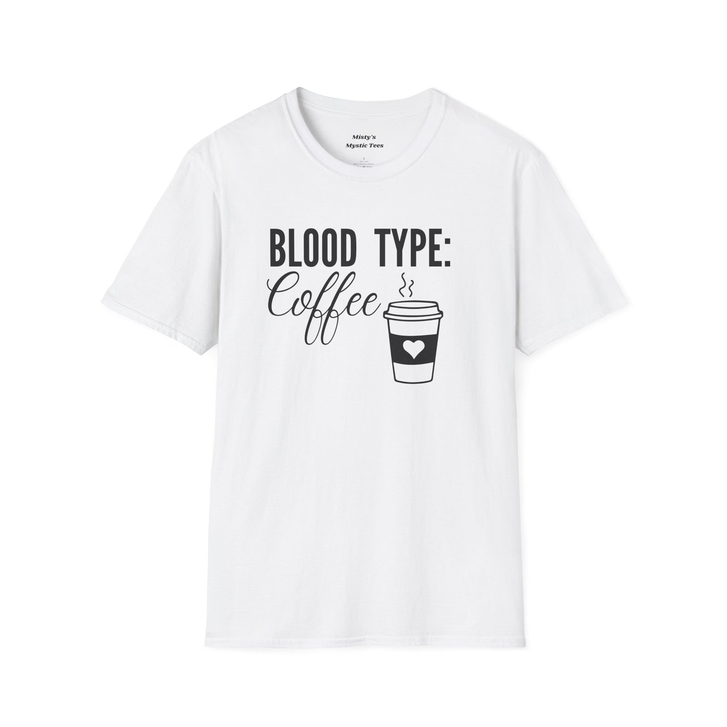 Blood Type Coffee T-Shirt