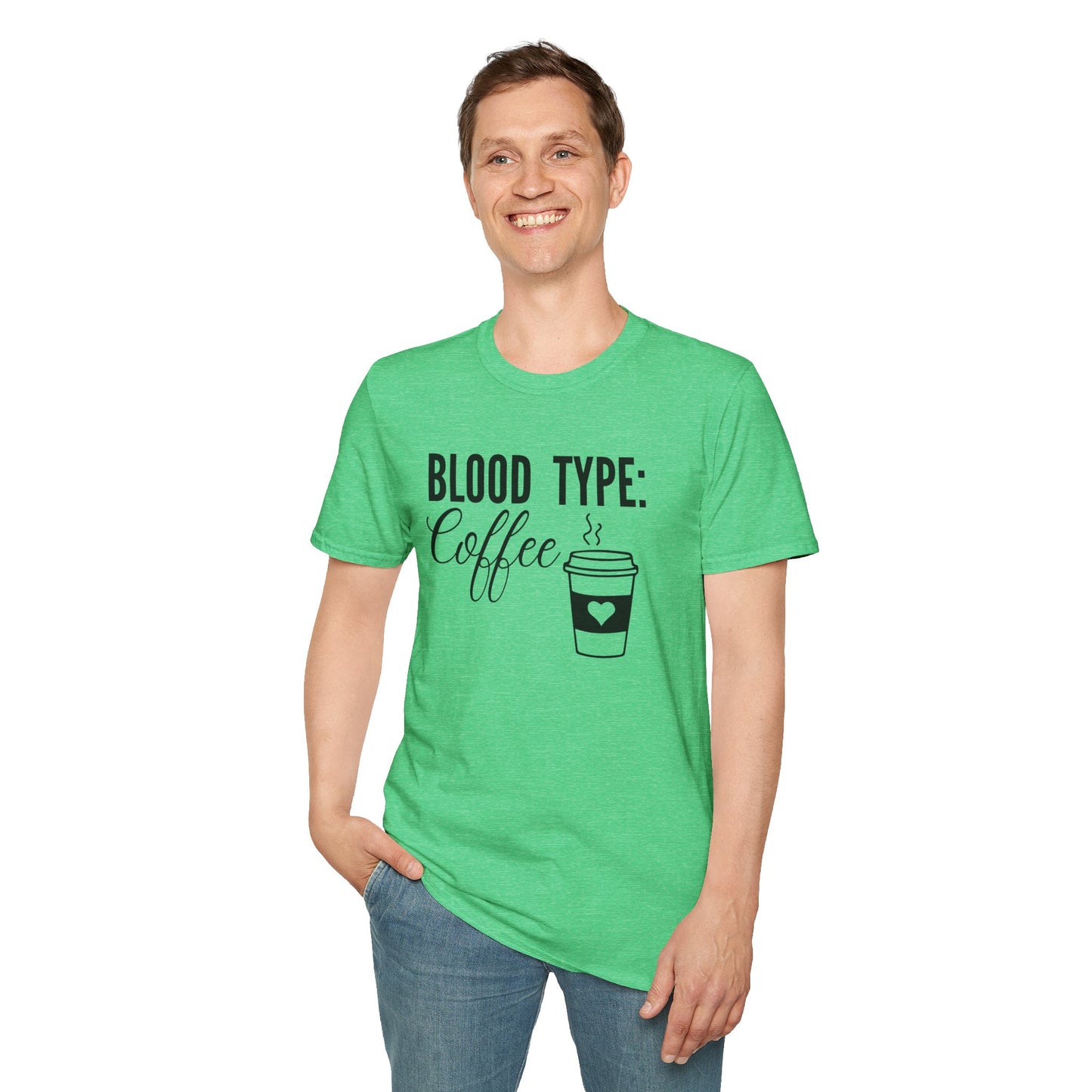 Blood Type Coffee T-Shirt