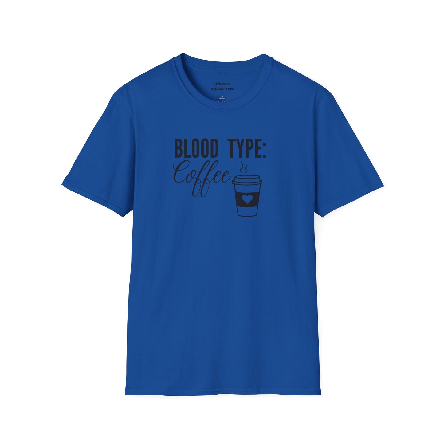 Blood Type Coffee T-Shirt