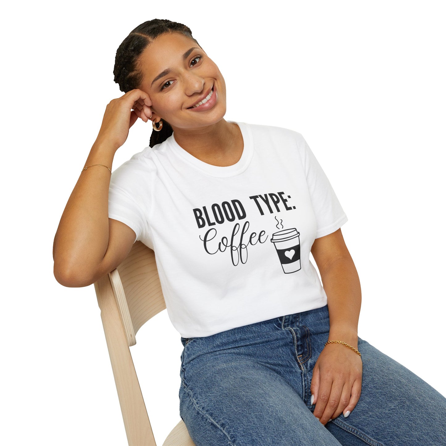 Blood Type Coffee T-Shirt