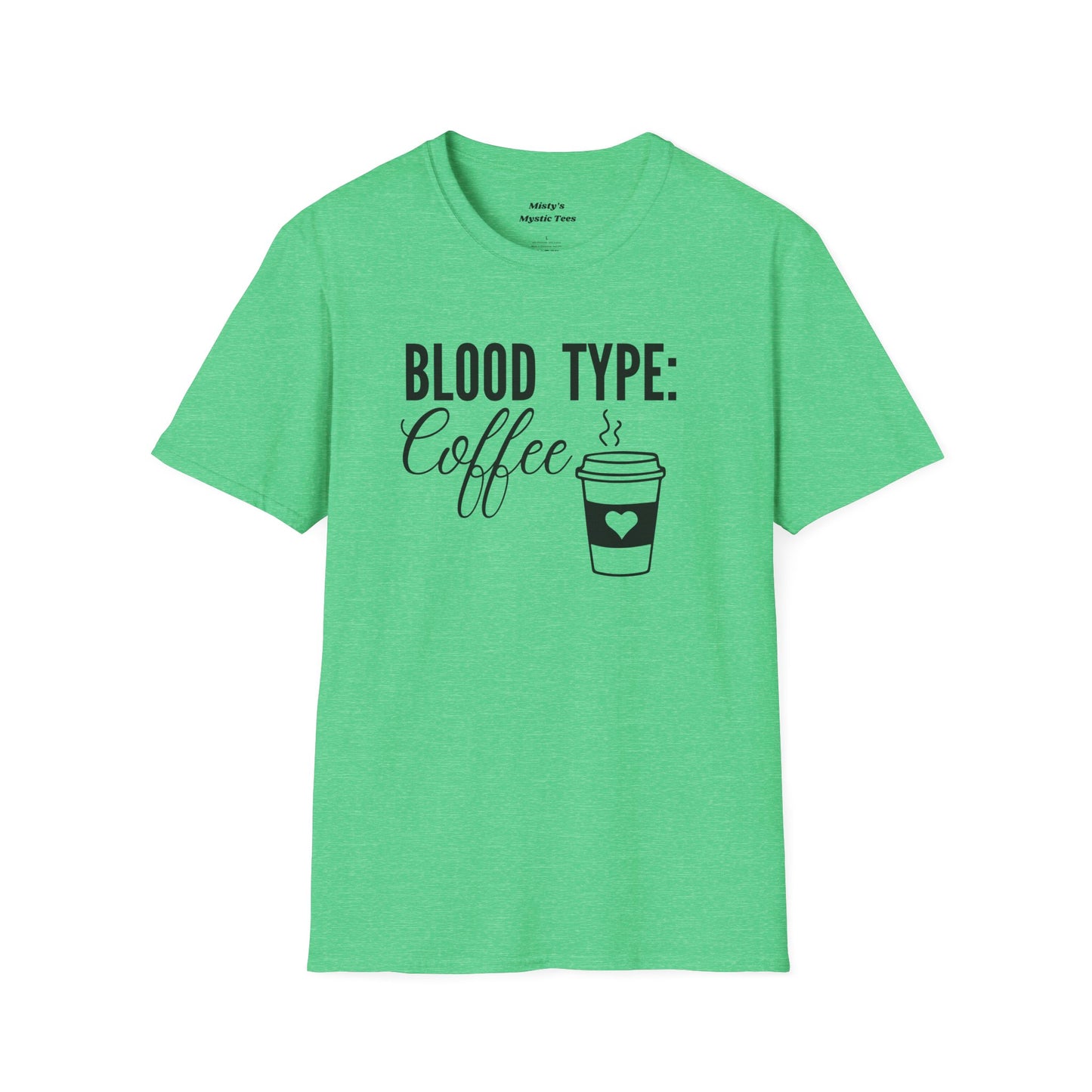 Blood Type Coffee T-Shirt